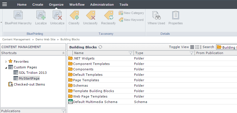 SDL Tridion Tutorial: Migrating an existing web page to Tridion